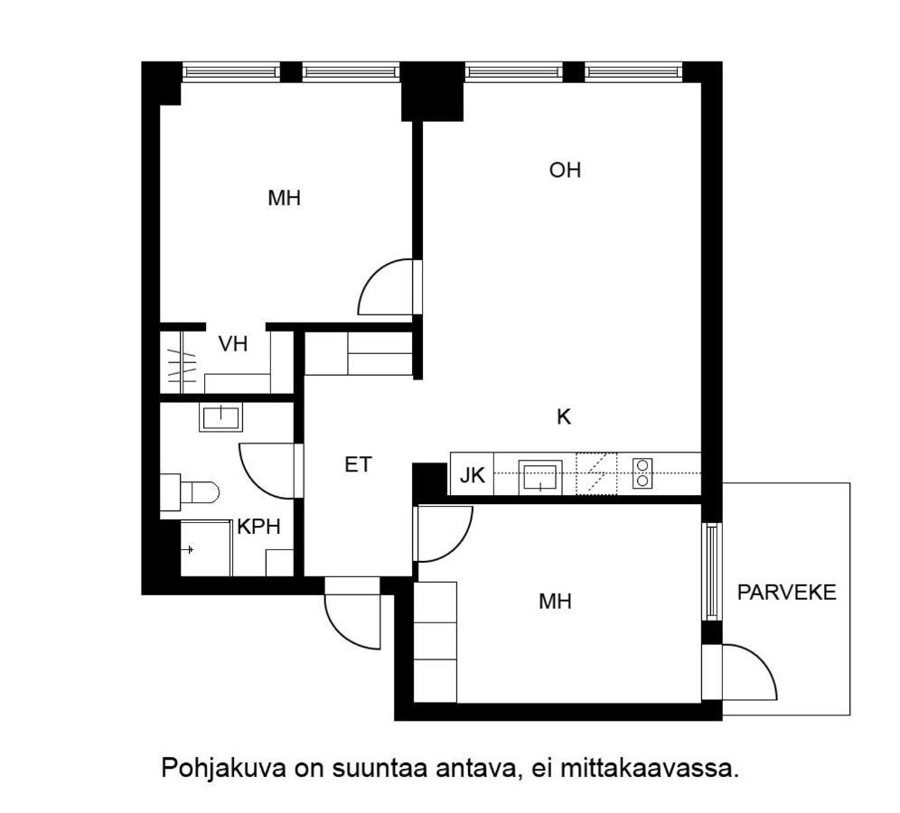 Modern 2Br Apartment With Balcony & Central Location - Hosted By 2Ndhomes Tampere Esterno foto